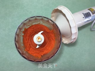 面包机版胡萝卜吐司的做法步骤：2