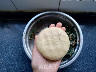 菠菜粗粮馅饼——暑假的奢侈早餐的做法步骤：10