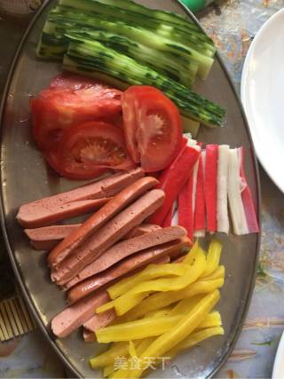 寿司的做法步骤：4