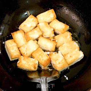 白菜粉丝炖豆腐的做法步骤：4
