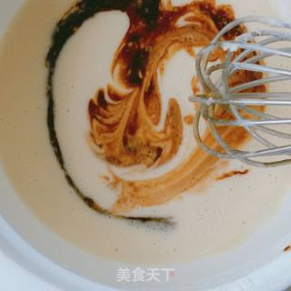 葡萄干核桃咖啡马芬（高筋面粉版）的做法步骤：5