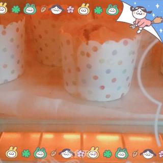 葡萄干核桃咖啡马芬（高筋面粉版）的做法步骤：9