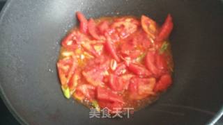 番茄炒菜花的做法步骤：3