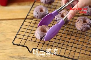 健康快手 | 紫薯坚果甜甜圈的做法步骤：14