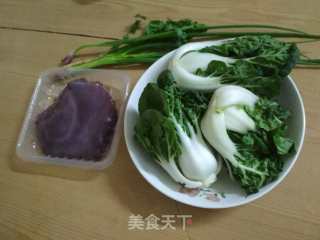 白菜猪肝汤的做法步骤：1