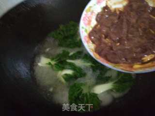 白菜猪肝汤的做法步骤：5