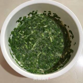 韭菜煎鸡蛋的做法步骤：4