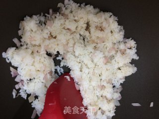 蚝油蛋炒饭的做法步骤：7