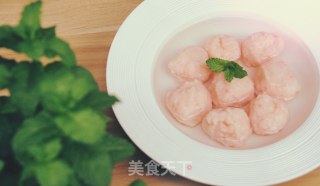 宝宝版鲜嫩虾丸的做法步骤：9