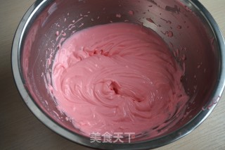奶油奶酪夹心蛋糕卷的做法步骤：3