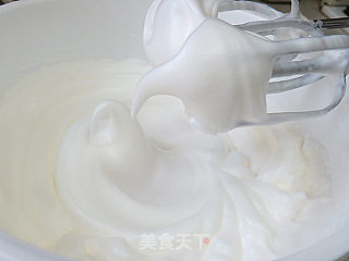 松软似棉滴【洋梨棉花蛋糕】的做法步骤：7