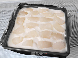 松软似棉滴【洋梨棉花蛋糕】的做法步骤：12