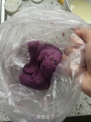 紫薯山药糕的做法步骤：2