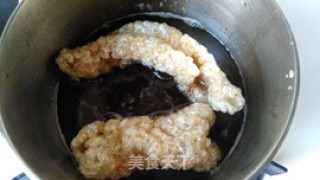 油炸肉皮的做法步骤：6