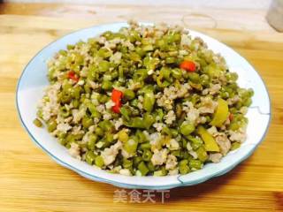 酸豆角包子的做法步骤：2