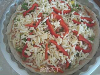 鸡肉披萨的做法步骤：17