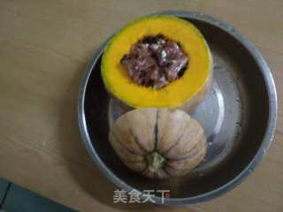 南瓜蒸排骨的做法步骤：7