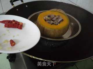 南瓜蒸排骨的做法步骤：10