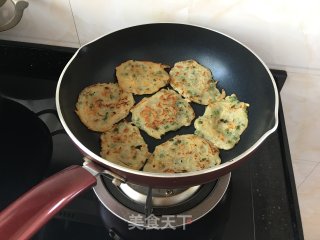 葱花土豆丝饼的做法步骤：6