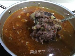 水煮雪花牛肉的做法步骤：7