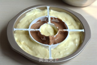 可可棋格奶油蛋糕的做法步骤：15
