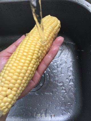 牛奶玉米汁的做法步骤：2
