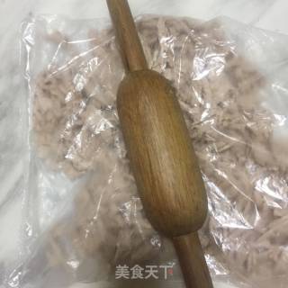 芝麻肉松的做法步骤：2