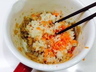 鸡肉藕饼的做法步骤：6