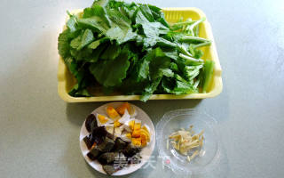 双蛋上汤芥菜的做法步骤：2