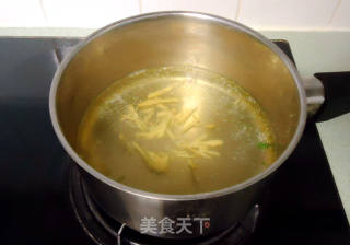 双蛋上汤芥菜的做法步骤：5