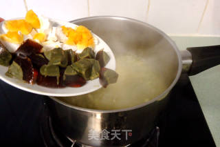 双蛋上汤芥菜的做法步骤：6