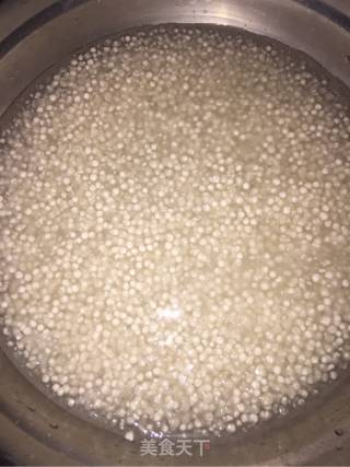 红豆紫薯西米糊的做法步骤：6