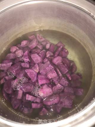 红豆紫薯西米糊的做法步骤：11