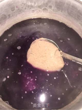 红豆紫薯西米糊的做法步骤：15