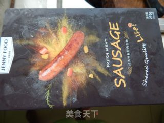 香肠寿司的做法步骤：1