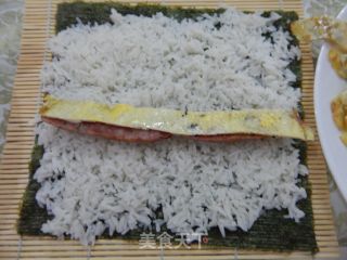 香肠寿司的做法步骤：8