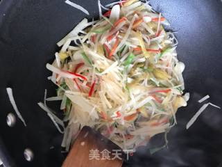 酸辣土豆丝的做法步骤：7