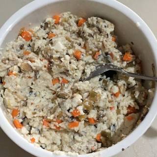 蒸豆腐饼的做法步骤：5