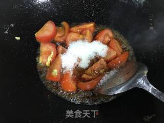 番茄炒鸡蛋的做法步骤：5