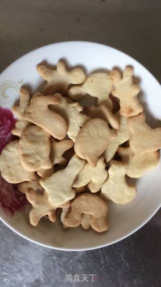 黄油动物饼干的做法步骤：10