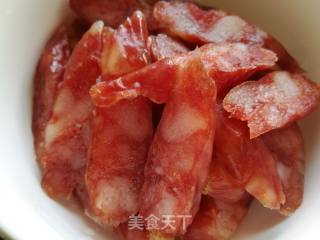 芦笋腊味鸡翅的做法步骤：3