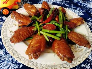 芦笋腊味鸡翅的做法步骤：10