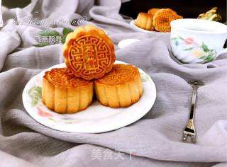 赏味中秋、乐享团圆【广式豆沙蛋黄月饼】的做法步骤：27