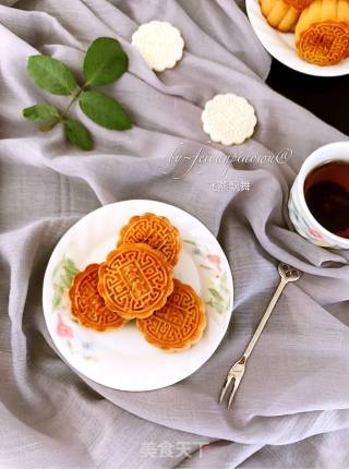 赏味中秋、乐享团圆【广式豆沙蛋黄月饼】的做法步骤：29