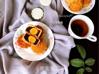 赏味中秋、乐享团圆【广式豆沙蛋黄月饼】的做法步骤：32