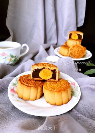赏味中秋、乐享团圆【广式豆沙蛋黄月饼】的做法步骤：34