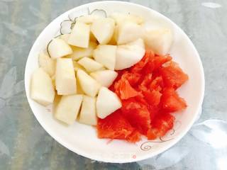 西柚香橙雪梨汁的做法步骤：3