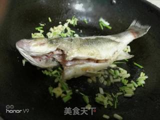 豆酱焖鲈鱼的做法步骤：6