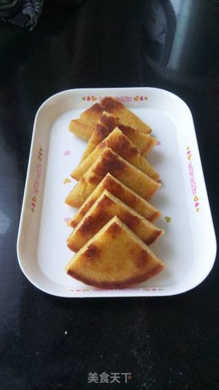 甜蜜玉米饼的做法步骤：8