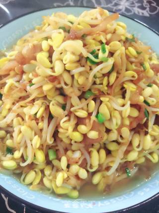 香喷黄金黄豆芽的做法步骤：6